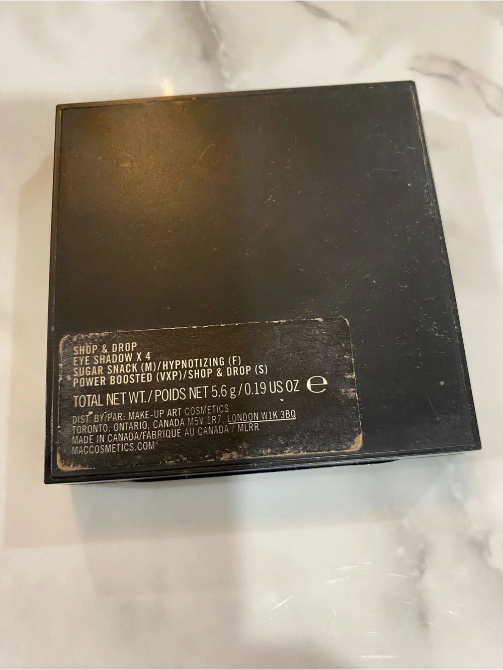 MAC Limited Edition/Collectible & Discontinued Shop & Drop Eyeshadow Quad